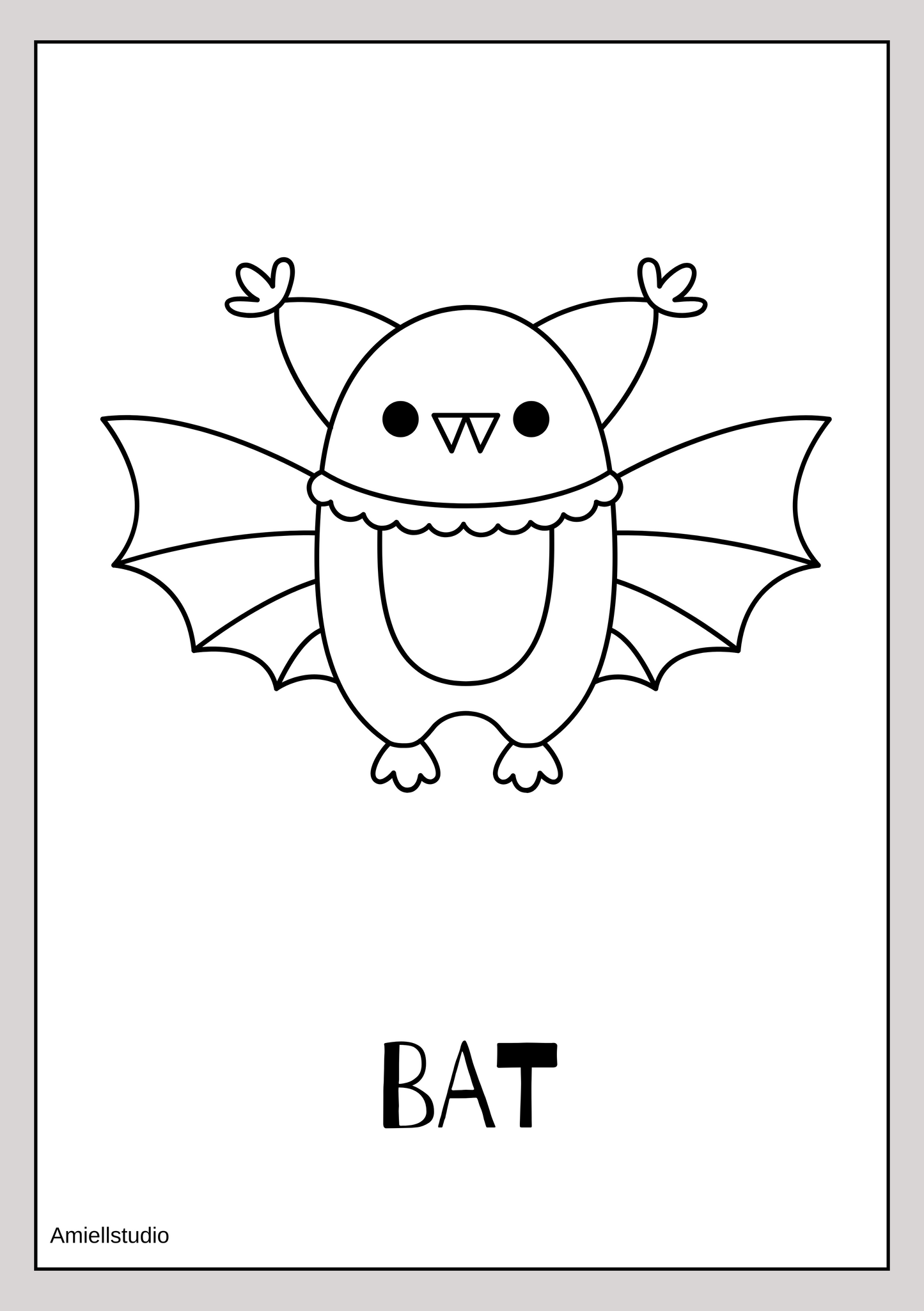 Children's Halloween Colouring Book