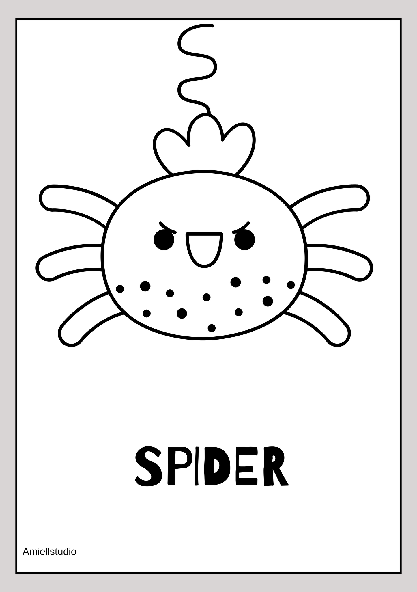 Children's Halloween Colouring Book