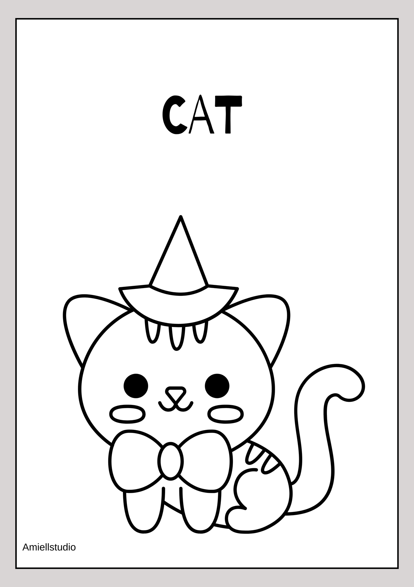Children's Halloween Colouring Book