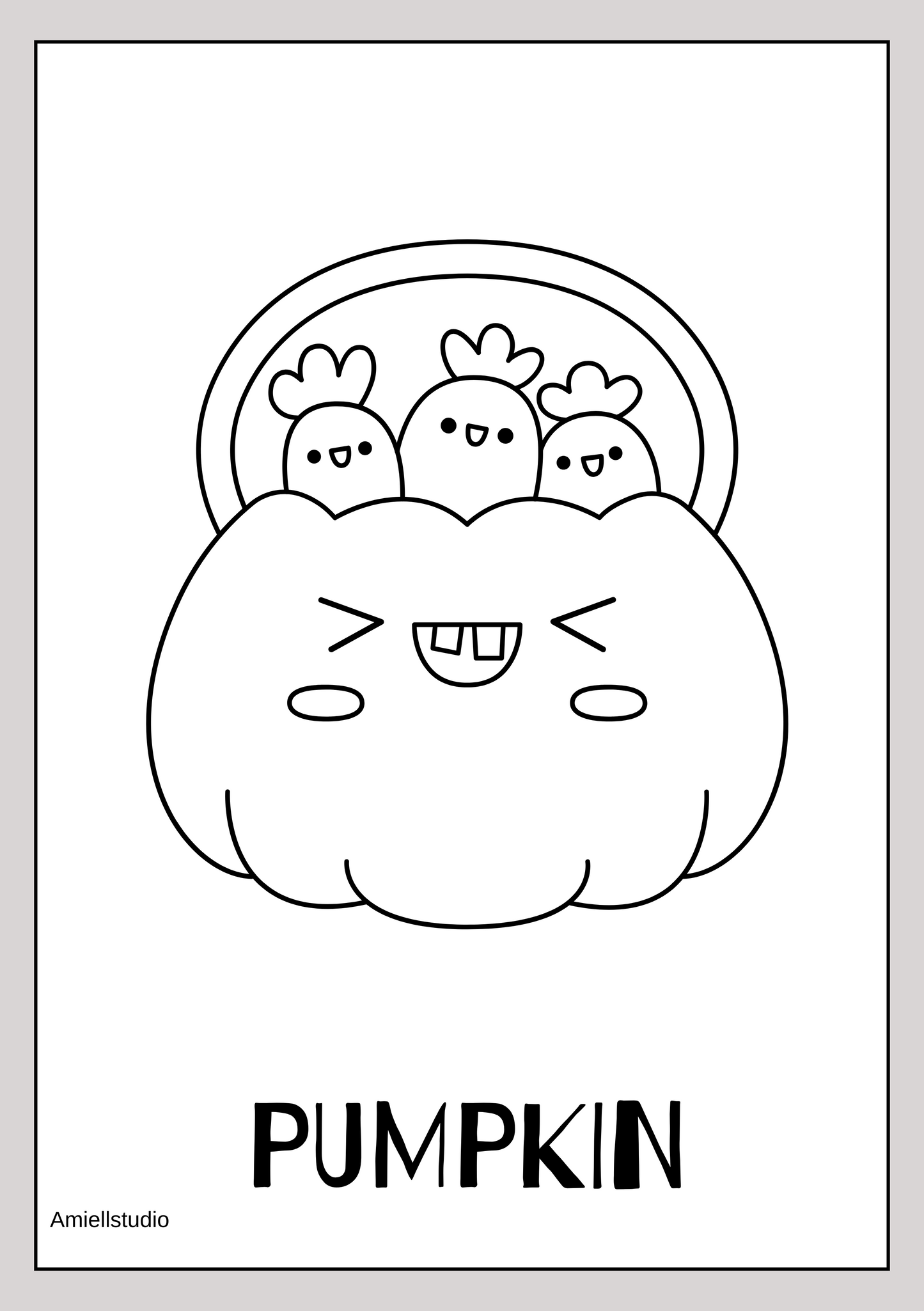 Children's Halloween Colouring Book